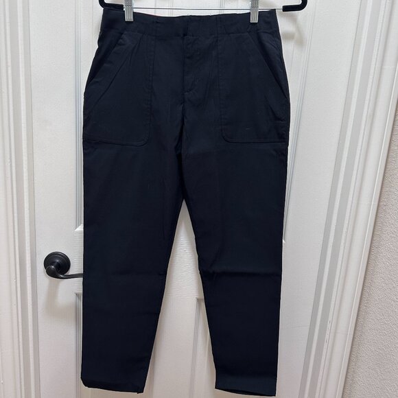 Eddie Bauer Women's Horizon Straight Ankle Pant Size 8 Black Outdoor Casual NEW - Picture 14 of 15